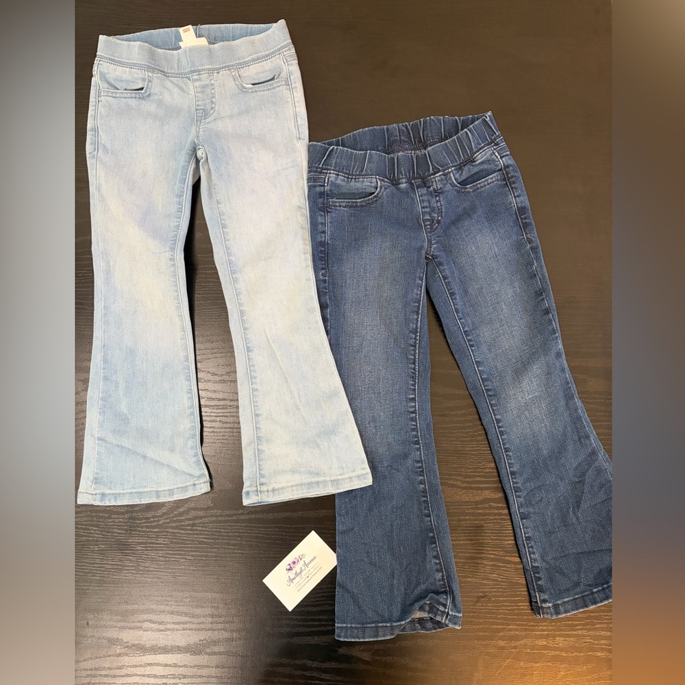 Cat & Jack Girls Flare Jeans - Set of Two